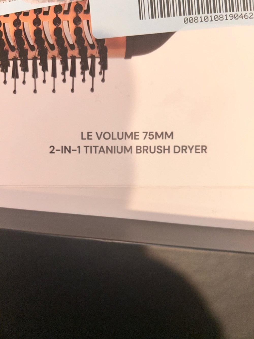 LANGE’ Le Volume 75mm 2-in-1 Titanium Brush Dryer -Black